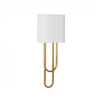 Odeon Aged Brass Sconce