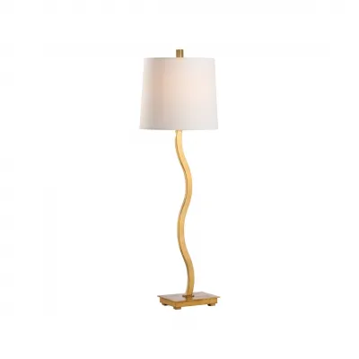 Sway Gold Leaf Buffet Lamp