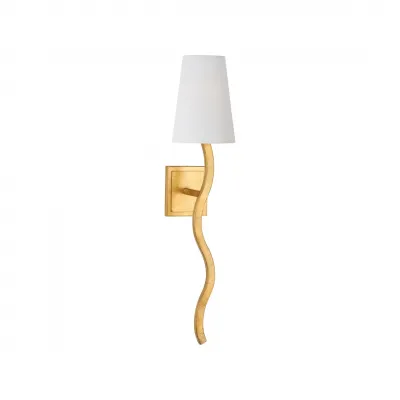 Sway Gold Leaf Sconce Right