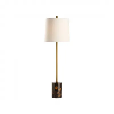 Lambeth Brown Marble Table Lamp