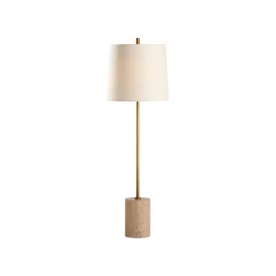Lambeth Travertine Table Lamp