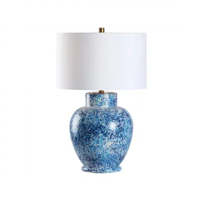 Spatter Blue Lamp