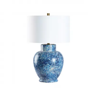 Spatter Blue Lamp