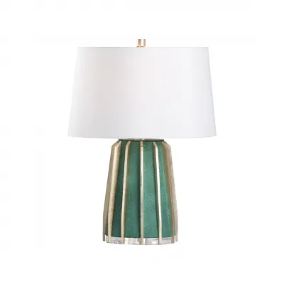 Shagreen Green Lamp