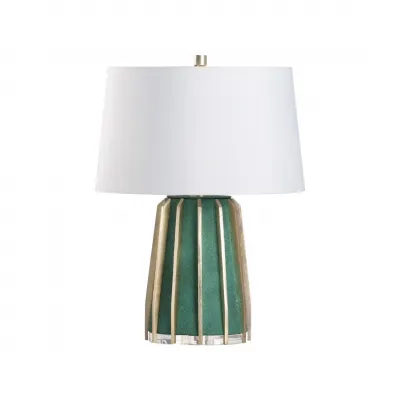 Shagreen Green Lamp