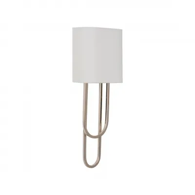Odeon Polished Nickel Sconce