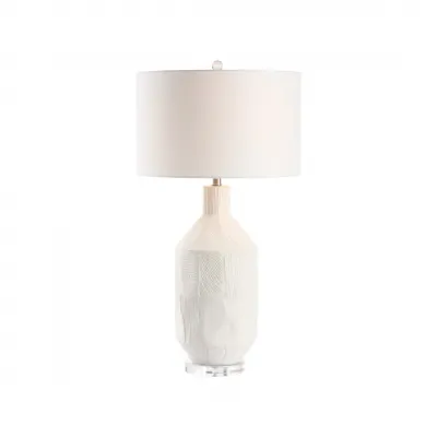 Furrow White Lamp