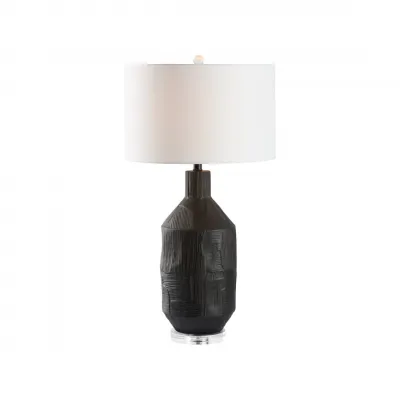 Furrow Black Lamp