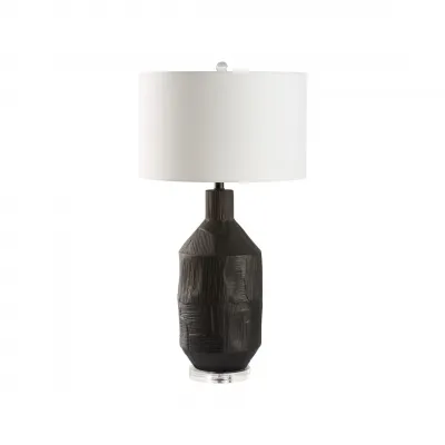 Furrow Black Lamp