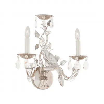 Crystal Bird Sconce