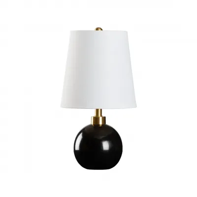 Orb Black Lamp