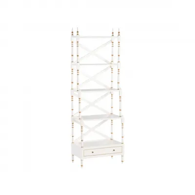 Carnaby House White Bookcase