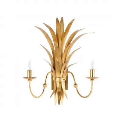 Wheat Gold Electrified Sconce