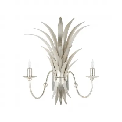 Wheat Silver Electrified Sconce