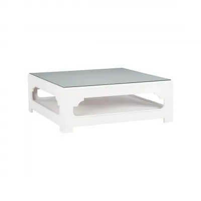 Yangon White Coffee Table
