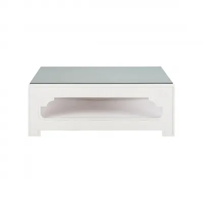 Yangon White Coffee Table