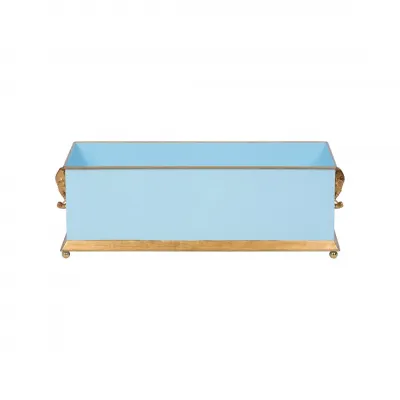 Elephant Head Blue Planter