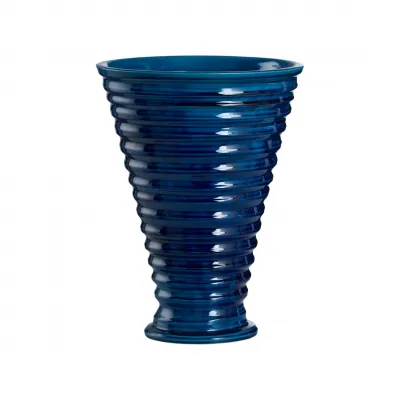 Increspatura Blue Vase