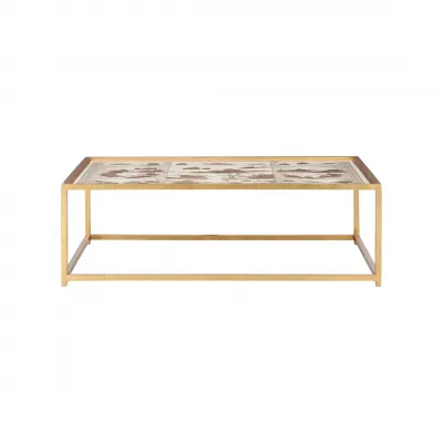 Chinoiserie White Coffee Table