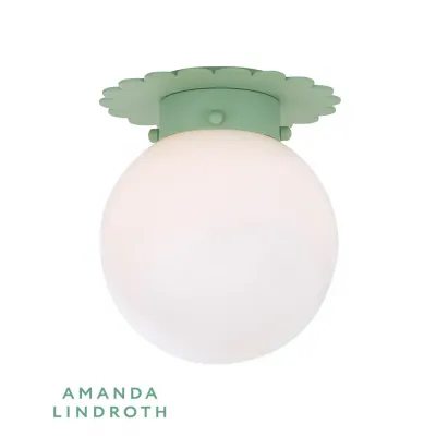 Fancy Scalloped Flushmount