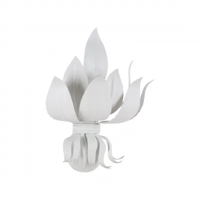Potos White Wall Sconce