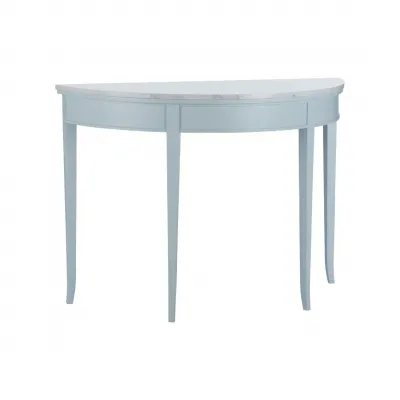 Brussels Pale Blue Demilune