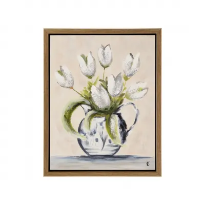 Amelia Framed Oil Painting