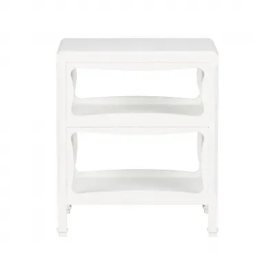Greene White Side Table