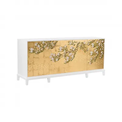 Kyoto White Wood Cabinet