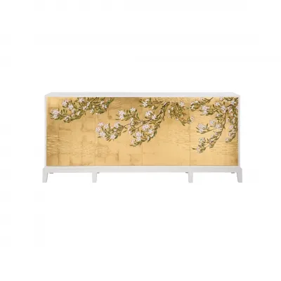 Kyoto White Wood Cabinet