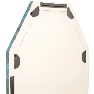 Hartley Turquoise Octagonal Mirror