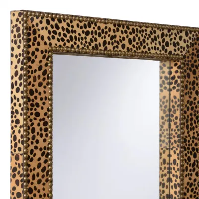 Leopard Rectangular Mirror