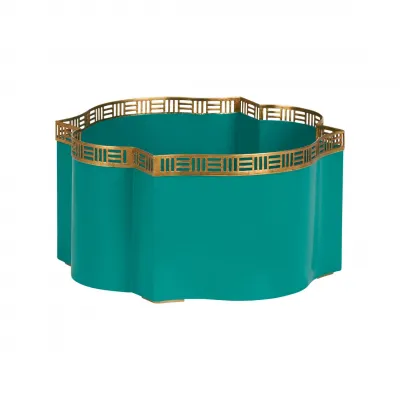 Jenna Teal Cachepot