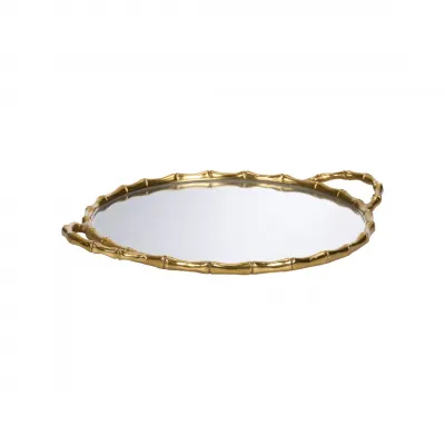 Bamboo Mirrored Tray