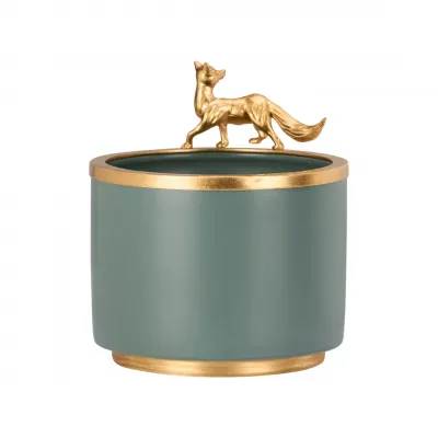 Foxtrot Teal Cachepot