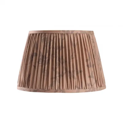 Miller House Olives Cognac Pleated Shade