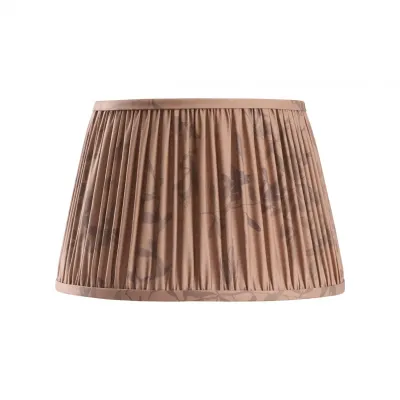 Miller House Olives Cognac Pleated Shade
