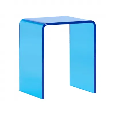 Ramona Aqua Blue Side Table
