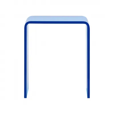 Ramona Aqua Blue Side Table