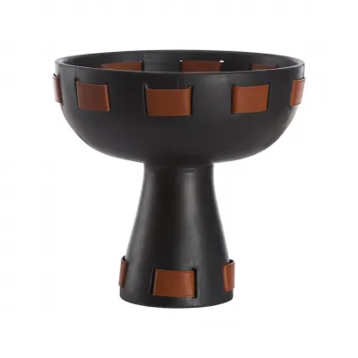 Solano Black Tall Bowl