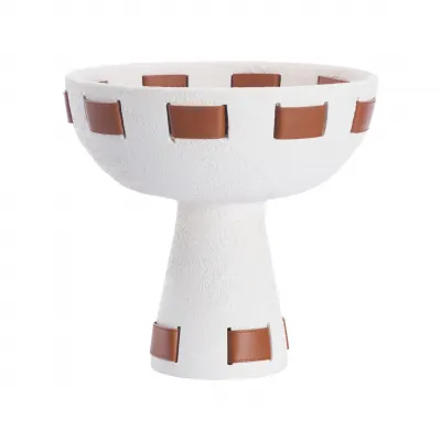 Solano White Tall Bowl