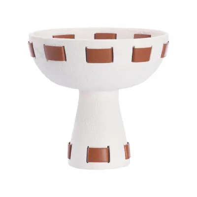 Solano White Tall Bowl