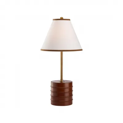 Lawrence Leather Lamp