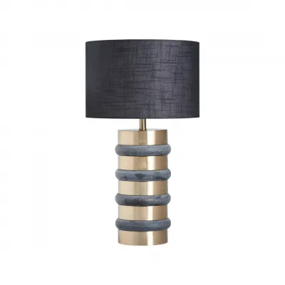 Stevie Black Lamp