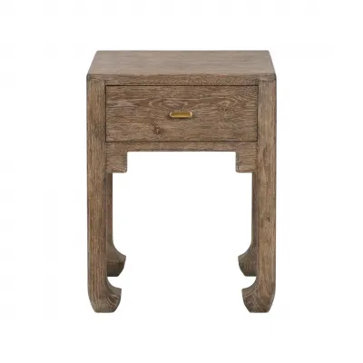 Asha Side Table with Drawer