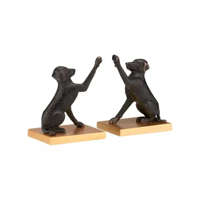 Labrador Bookends Set of 2