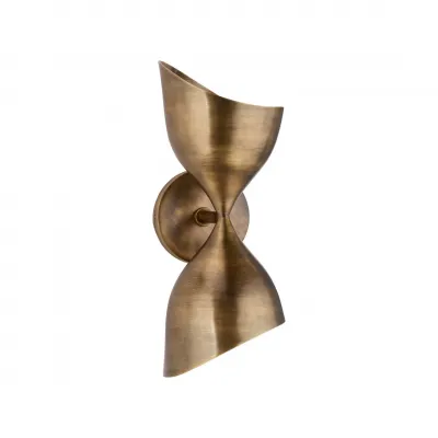 Lizbeth Aged Brass Sconce