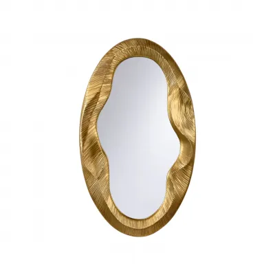 Sonora Gold Oval Mirror