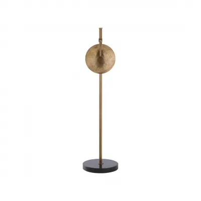 Darby Floor Lamp with Hammered Shade