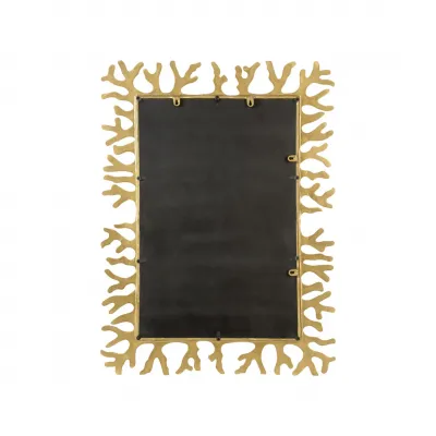 Leilani Gold Rectangular Mirror